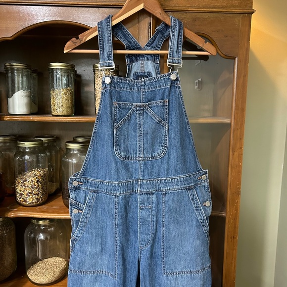GAP Straight Leg 100% Cotton Women’s Overalls - Picture 6 of 6